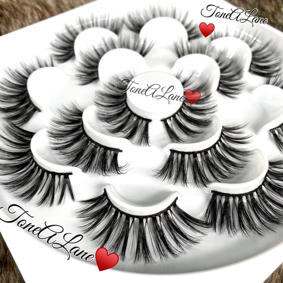 Mink Eyelashes Lashes 8d Eyelashes Lashes fluffy - Picture 2 of 3